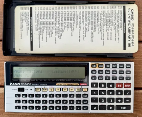 Casio FX-880P