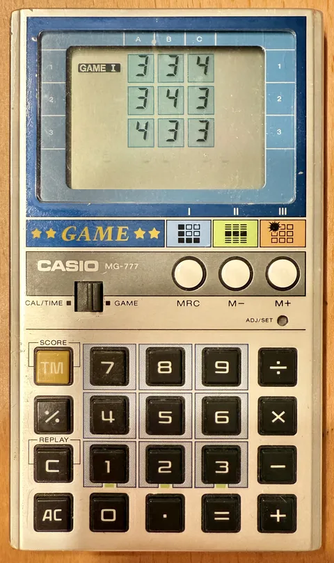 Casio MG-777