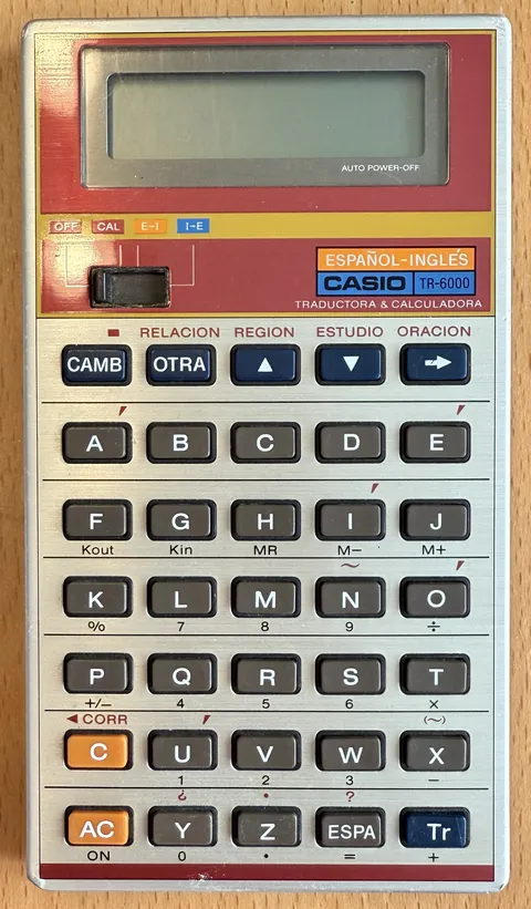 Casio TR-6000